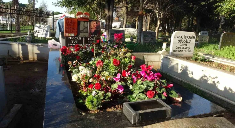 Güllü’nün mezarı gül bahçesine döndü