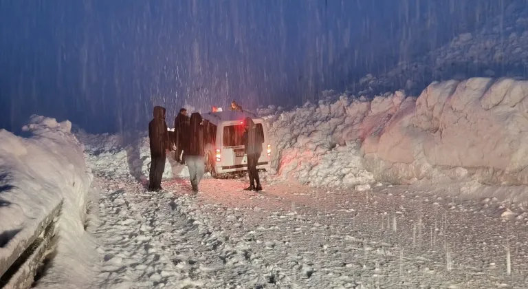 Hakkari-Van yolunda iki çığ arasında kalan 5 araç kurtarıldı