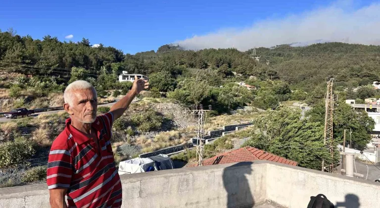 Hatay’da orman yangınına havadan ve karadan müdahale sürüyor
