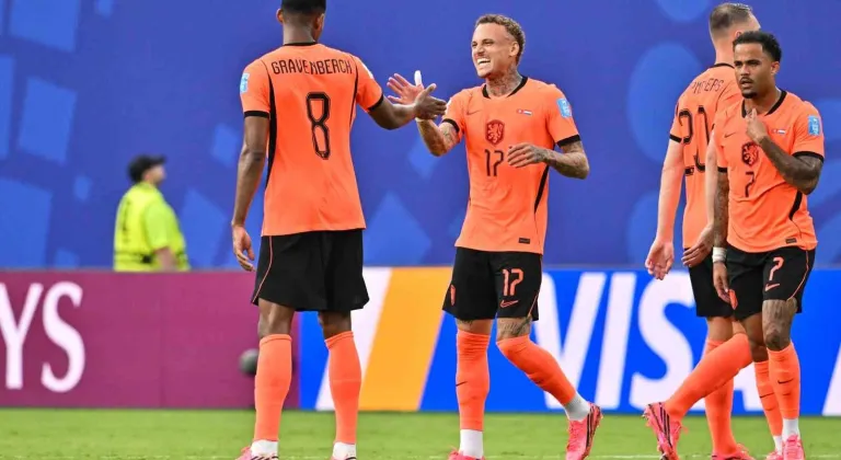 Hollanda, 7 puanla F Grubu’nu lider tamamladı