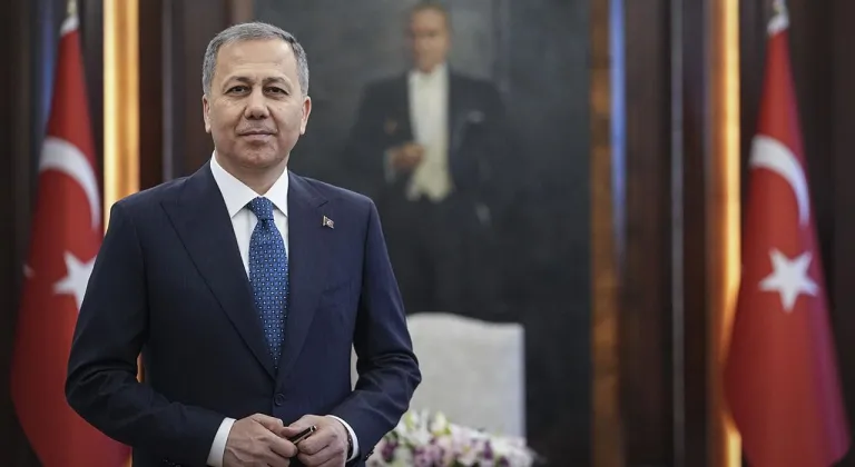 İçişleri Bakanı Yerlikaya, 23 Nisan Ulusal Egemenlik ve Çocuk Bayramı’nı kutladı