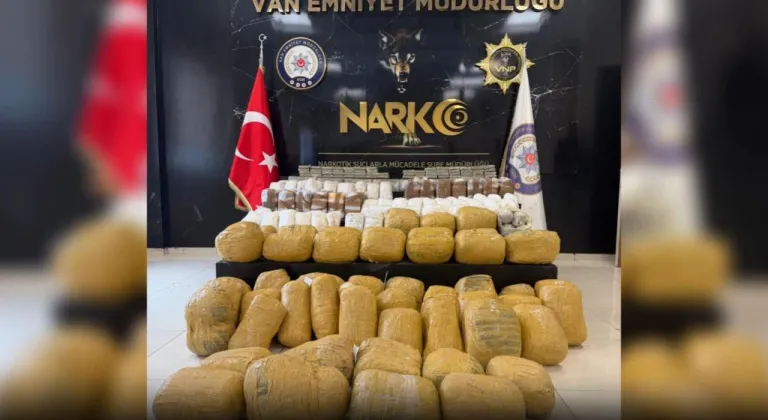 İçişleri Bakanlığı: "Van’da 240 kilogram uyuşturucu madde ele geçirildi"