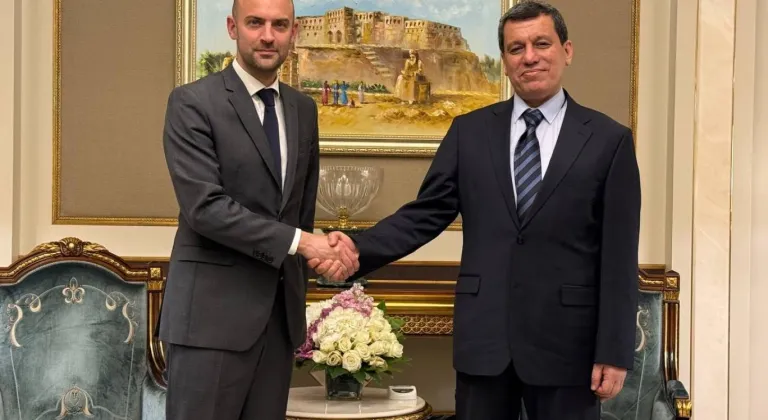 Fransa Dışişleri Bakanı, Erbil'de Mazlum Abdi ile görüştü