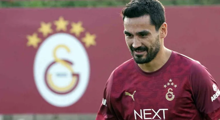 Yeni transfer İlkay Gündoğan, Galatasaray ile ilk antrenmanına çıktı