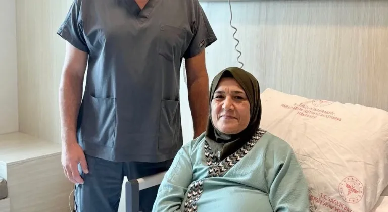 Iraklı hasta tedavi için geldiği Mersin’de şifa buldu