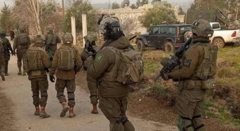 İsrail güçleri, Suriye'nin Kuneytra bölgesinde geçici kontrol noktası kurdu.