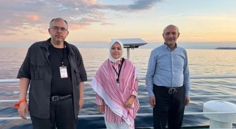 İsrail tarafından gözaltına alınan Milletvekili Sema Silkin Ün cezaevine götürüldü