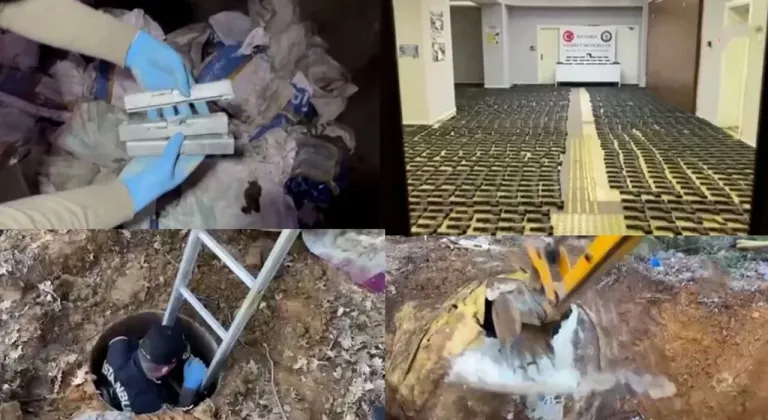 İstanbul’da toprak altında binlerce silah parçası ele geçirildi