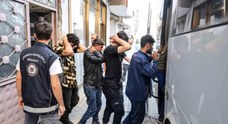 İstanbul’da kaçak göçmen operasyonu