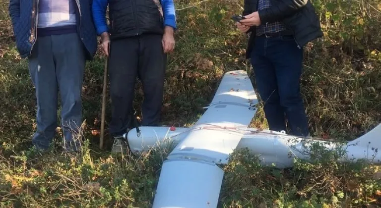 İzmit kırsalına İHA düştü