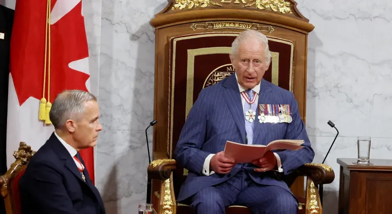1977’den bu yana bir ilk: İngiltere Kralı Charles Kanada Parlamentosu'nda konuştu