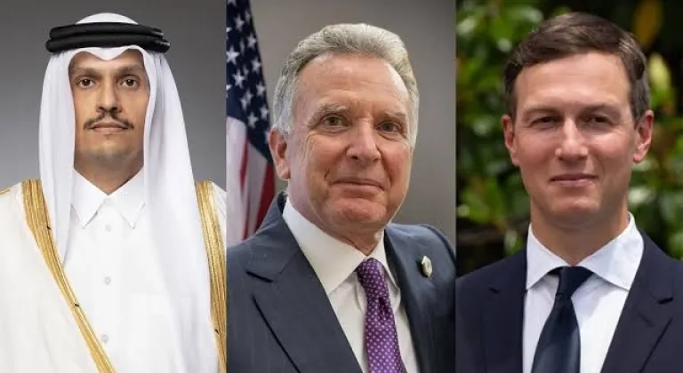 Katar Başbakanı Al Thani, ABD’nin Özel Temsilcisi Witkoff ve Trump’ın damadı Kushner ile görüştü