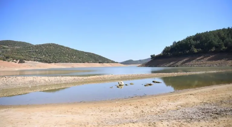Keşan’a içme suyu sağlanan barajdan artık su alınamıyor