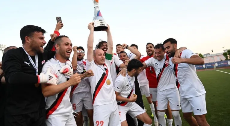 KKTC Milli Futbol Takımı, Padania’yı 6-1 yenerek CONIFA Avru