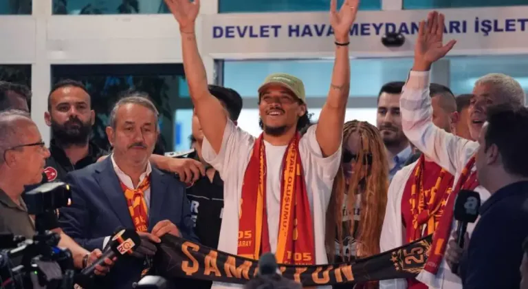Galatasaray'ın yeni transferi Leroy Sane İstanbul’a geldi