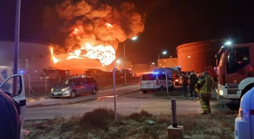 Libya’nın en büyük petrol rafinerisine İHA saldırısı