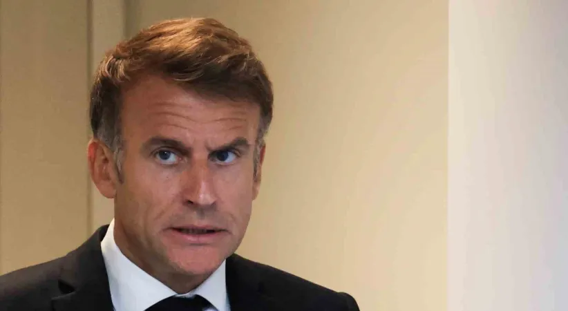 Macron: "Yıkanlar bedelini ödemeli, yağmalayanlar verdikleri zararı karşılamalı"