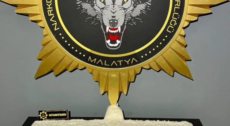 Malatya’da yolcu otobüsünde 11 kilo 400 gram metamfetamin ele geçirildi