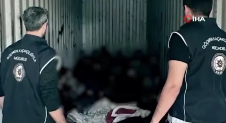 Mersin’den İtalya’ya kaçak göçmen götürmeye çalışan 13 organizatör gözaltına alındı