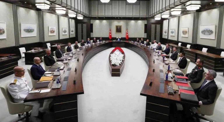 MGK Bildirisinde Terörsüz Türkiye, Gazze ve bölgesel gelişmelere dikkat çekildi