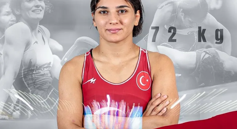 Milli güreşçi Esrin Baş dünya ikincisi oldu