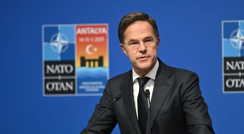 NATO Genel Sekreteri Rutte: "Putin, paniğe kapılmanın eşiğinde"