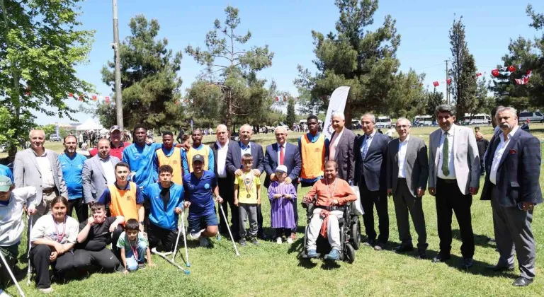 Özel çocuklara spor ve eğlence dolu festival düzenlendi