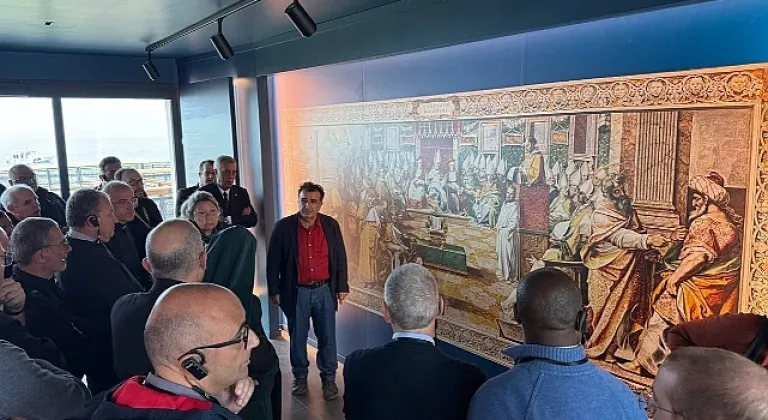 Papa'nın vekili İznik’i ziyaret etti