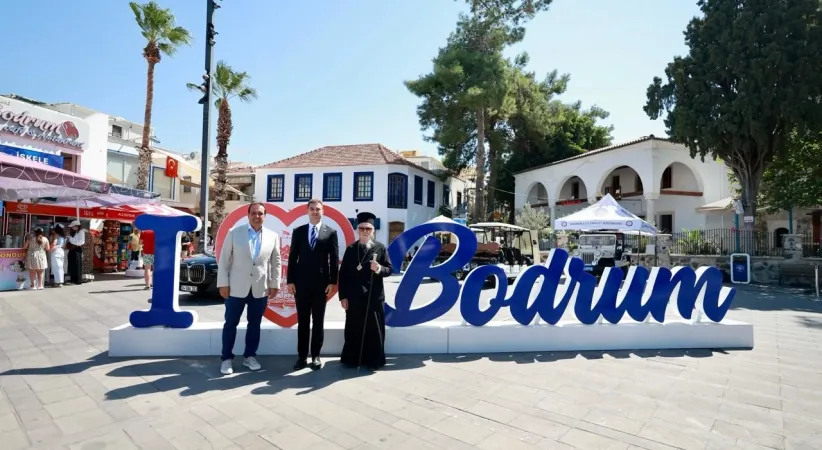 Patrik Bartholomeos, Bodrum Belediyesini ziyaret etti
