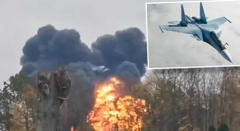 Rusya’da Su-30SM savaş uçağı düştü