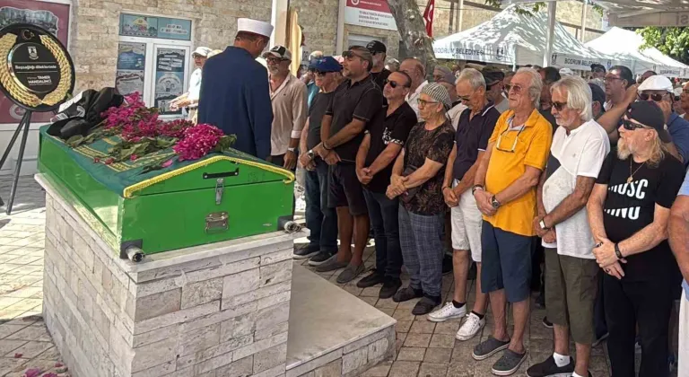 Selçuk Alagöz için Bodrum’da cenaze töreni düzenlendi