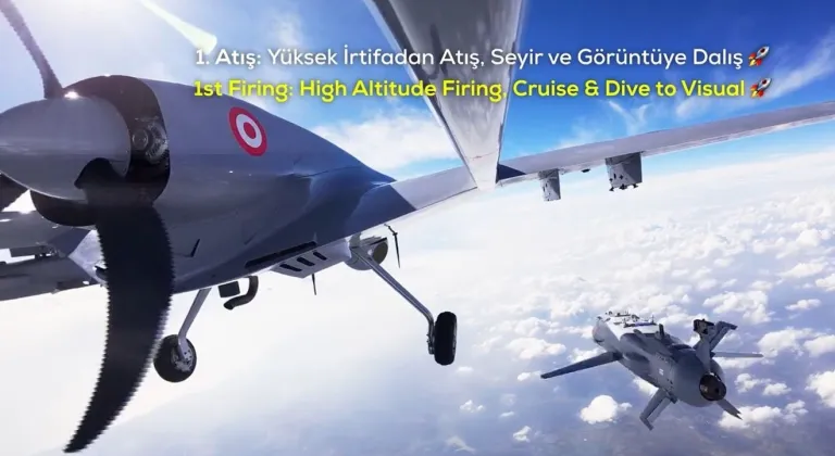 Seyir füzesi KEMANKEŞ-1 atış, seyir ve dalış testini başarıyla tamamladı