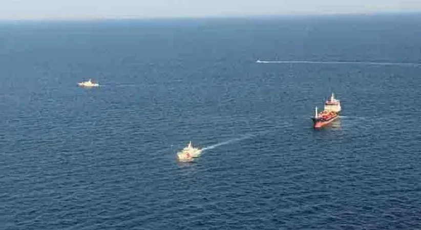 Silivri açıklarında iki ticari geminin çarpışmasına ilişkin soruşturma başlatıldı