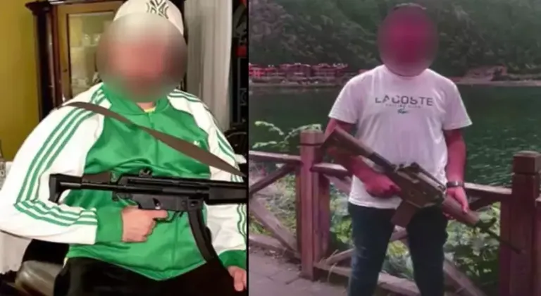 Sosyal medyada, ’silahlı fotoğraf’ paylaşan 26 şüpheli gözaltına alındı