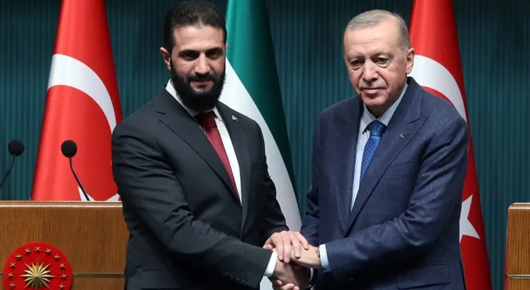 Suriye Devlet Başkanı Şara, Cumhurbaşkanı Erdoğan’a teşekkür etti