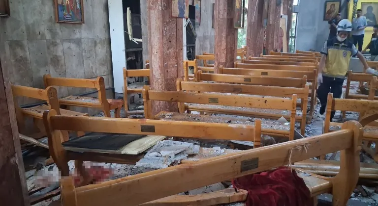 Suriye’de kiliseye saldırı: 15 ölü