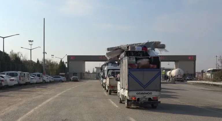 Öncüpınar Sınır Kapısı’nda Dönüş Hareketliliği