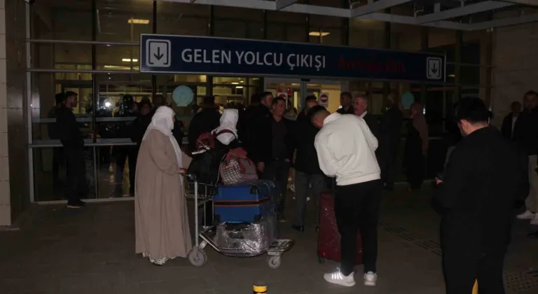 Suudi Arabistan’dan Şırnak’a ilk uçak seferi gerçekleşti