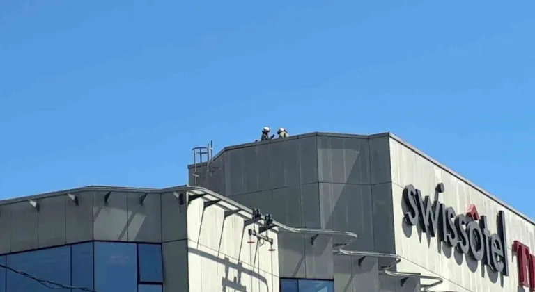 Swiss Otel’de yangın paniği yaşandı