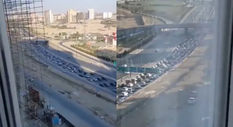 Tahran’da kilometrelerce araç kuyruğu oluştu