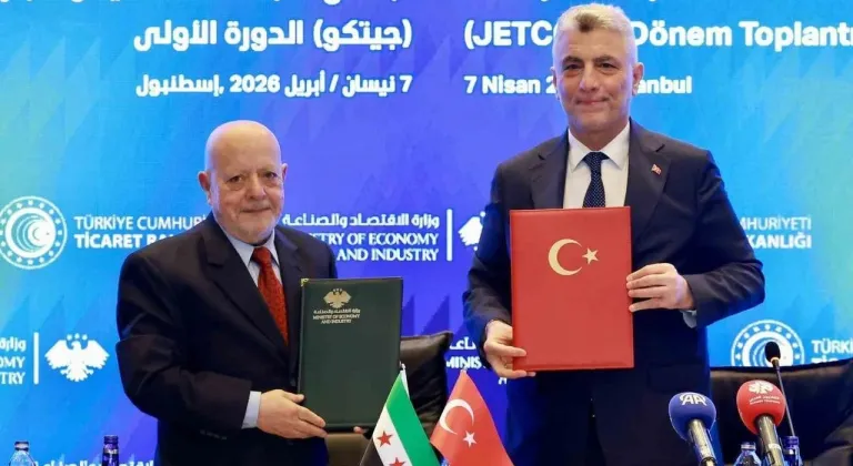 Ticaret Bakanı Bolat: "Suriye ile ikili ticarette hedef 10 milyar dolar"