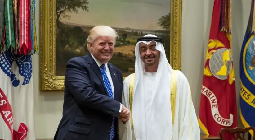 Trump ile BAE Devlet Başkanı Al Nahyan telefonda görüştü