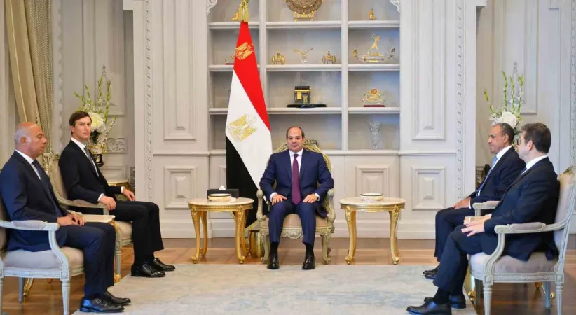 Trump’ın damadı Kushner, Mısır Cumhurbaşkanı Sisi ile görüştü