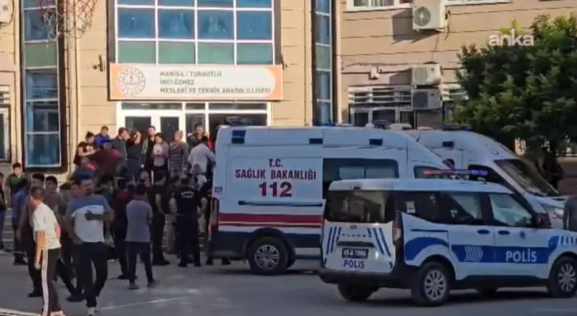 Turgutlu’da okul önündeki silahlı saldırıda 10 öğrenci yaralandı
