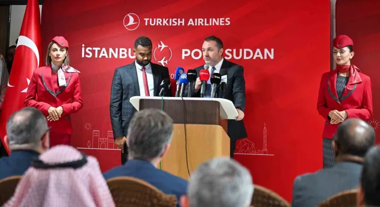 THY, Sudan’ın en büyük liman kenti Port Sudan’a uçuş başlattı