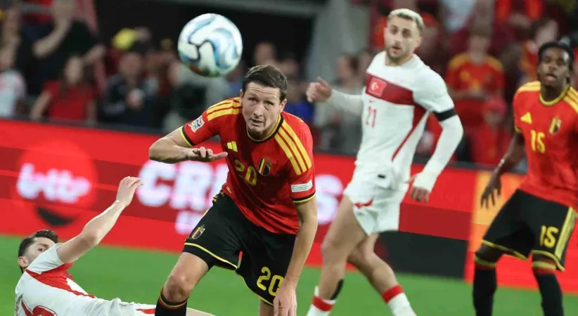 UEFA Uluslar Ligi: Belçika: 3 - Türkiye: 0