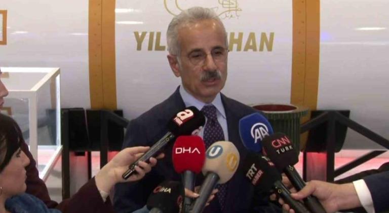 Ulaştırma ve Altyapı Bakanı Uraloğlu:  "YILDIRIMHAN’ı dünya konuşuyor"