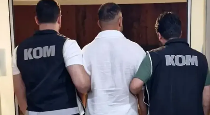 Ülkeye girişi yasak olan Azerbaycan uyruklu suç örgütü üyesi Marmaris’te yakalandı