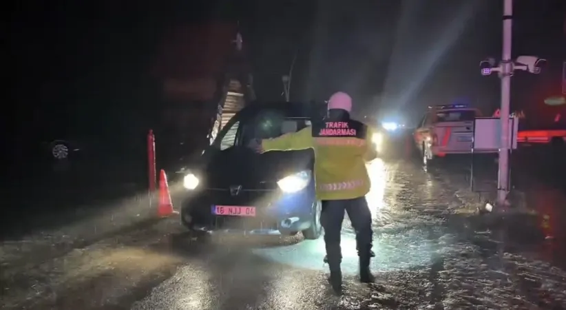 Uludağ’da kar kalınlığı 20 santimetreye ulaştı