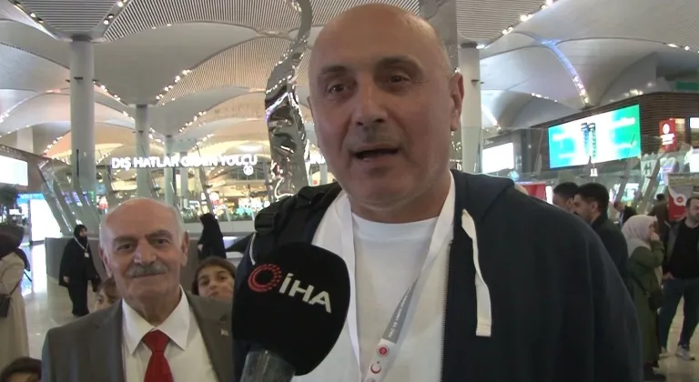 Yılın ilk hacı adayları İstanbul Havalimanı’ndan kutsal topraklara uğurlandı